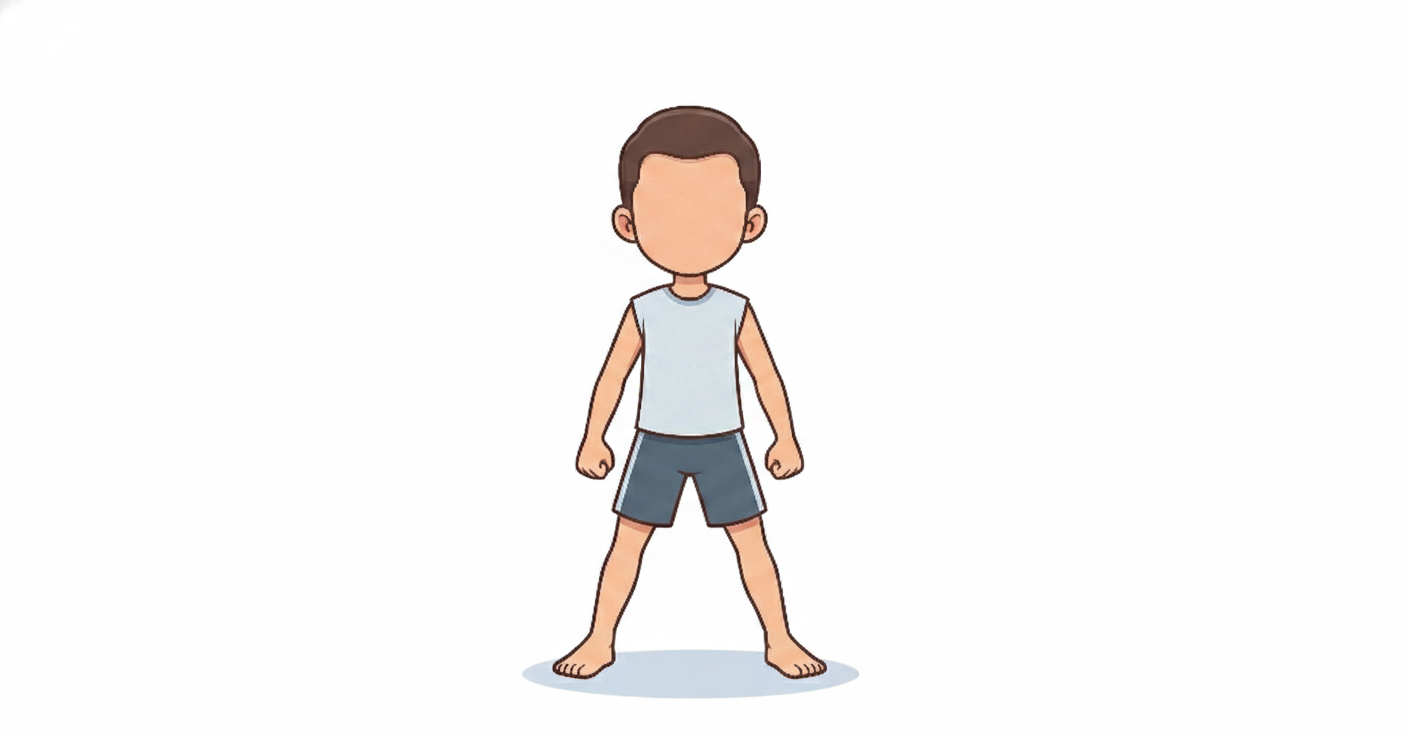 Starter Avatar - Simple character in basic clothes